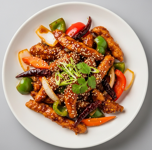 Mongolian Chilli Chicken 