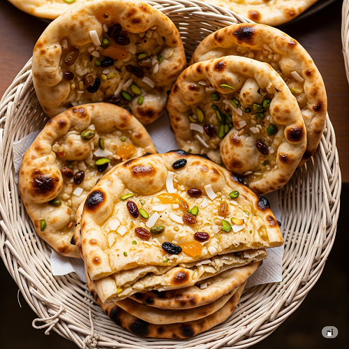 Vegetable Naan 