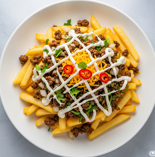 Chips & Spicy Mince 